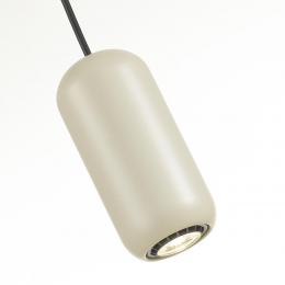 Odeon light 5060/1G PENDANT ODL24 313 цвет слонов.кости/черный/металл Подвес GU10 LED 4W COCOON  - 5 купить